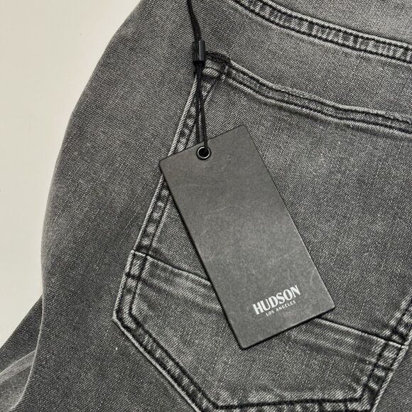 Hudson Jeans Men's Size 36 Gray Zack Skinny Denim Pants Distressed NWT - Picture 15 of 15